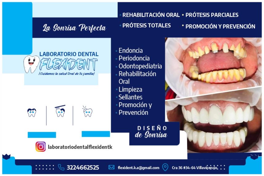 Consultorio y Laboratorio Dental Flexident. Jhon Frank Pineda Villavicencio Meta 3