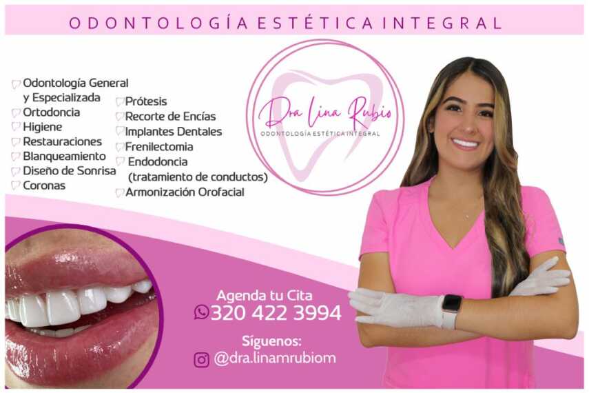 Dra. Lina Rubio Odontología Estetica Integral Villavicencio 3